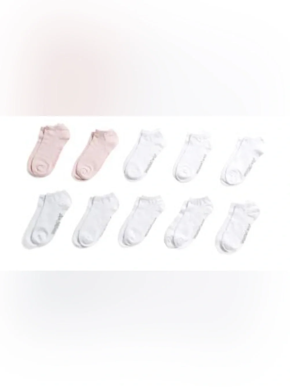 NWT SAM EDELMAN 6pk lace cuff ankle socks